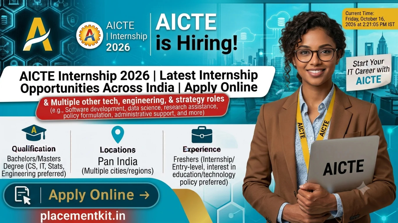 AICTE Internship 2026 | Latest Internship Opportunities Across India | Apply Online