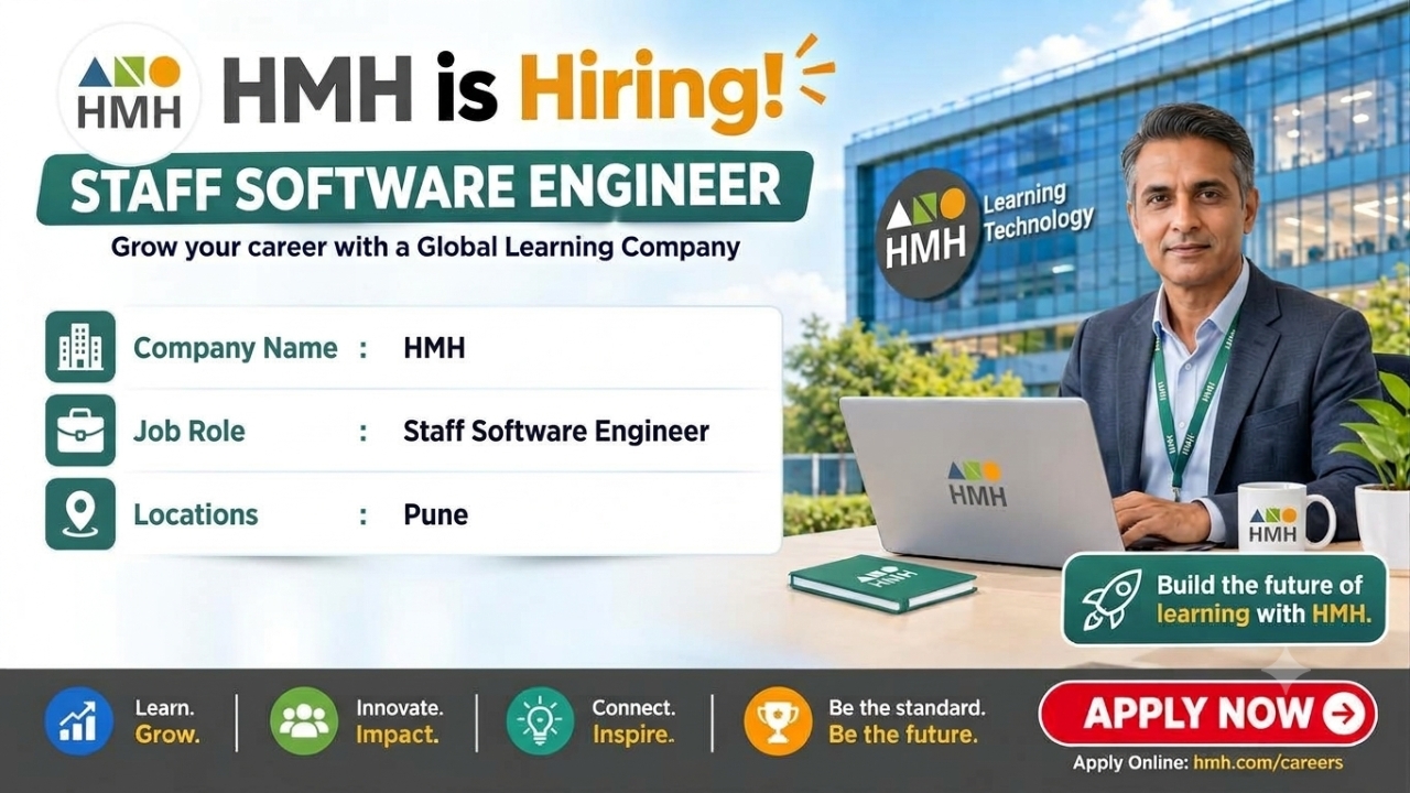 HMH Recruitment 2026 | Staff Software Engineer Job in Pune | Apply Online
